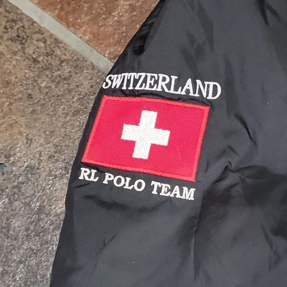 Vintage Reversible Ralph Lauren Polo Team Mercer Puffer - Picture 5 of 11